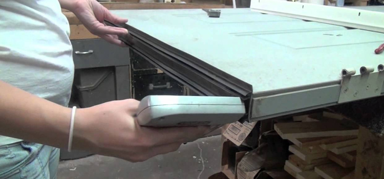 damaged steel door repair Patterson